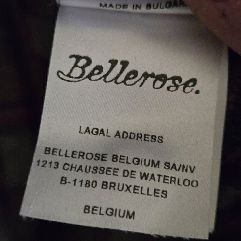Bellerose Wool Dark Academia Gray Plaid Shirt Dress Belgian Clothing Co Size 0 - Picture 6 of 6